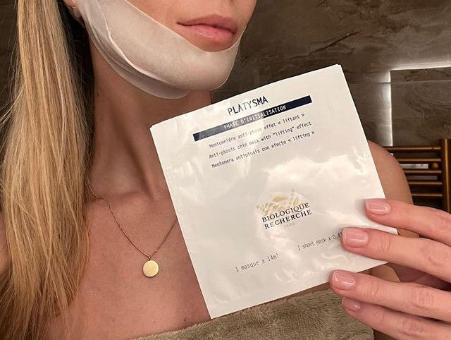 New Biologique Recherche Platysma Anti-Ptosis Lifting Chin Mask