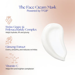 The Face Cream Mask -- Powered by TCF8 ** 1.7fl oz/50ml