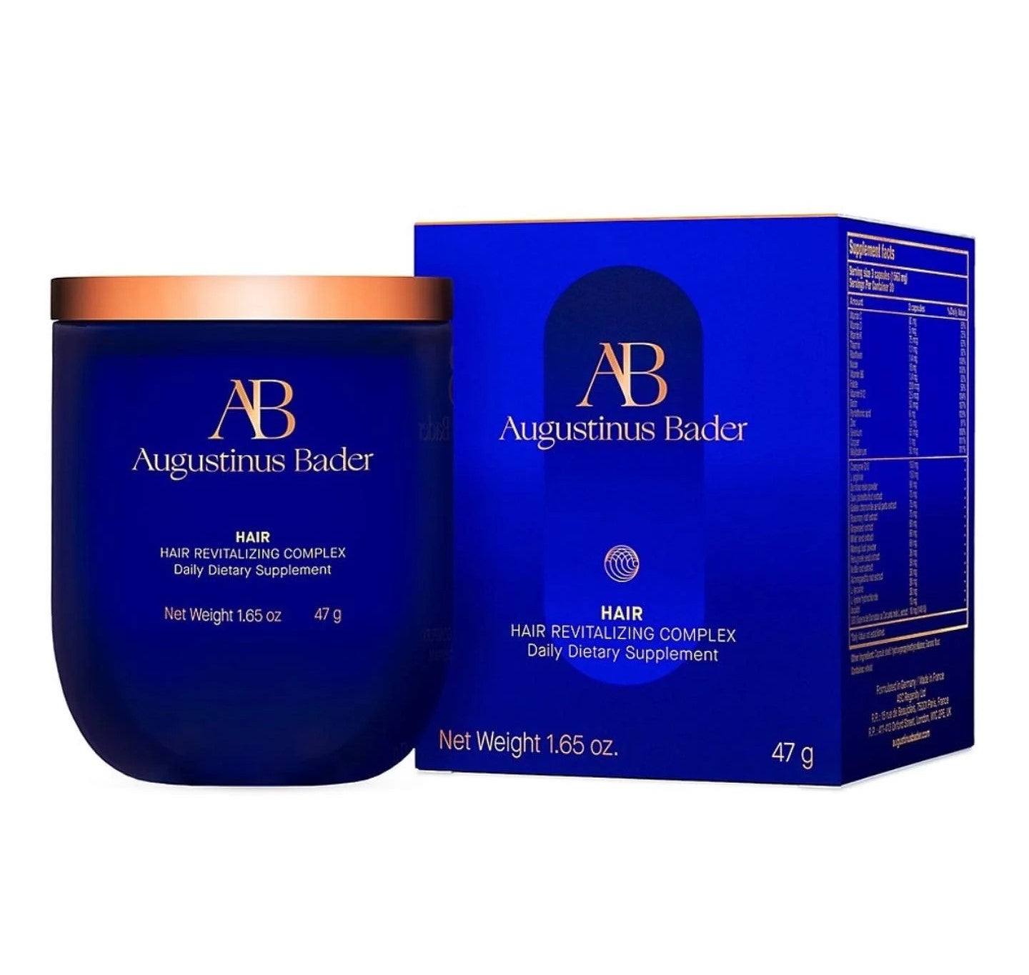 The Hair Revitalizing Complex -- Daily Dietary Supplement **