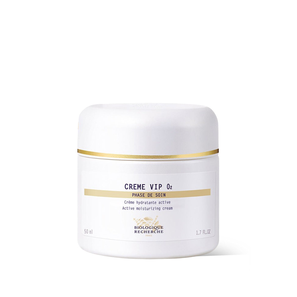 Biologique Recherche Crème VIP O2 oxygenating face cream, anti-pollution moisturizer to boost radiance and revive dull skin, the original formula