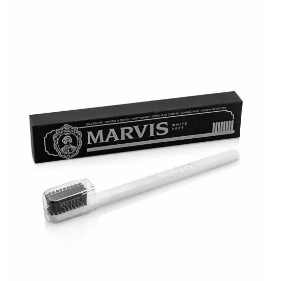 Marvis White Soft Bristle Toothbrush