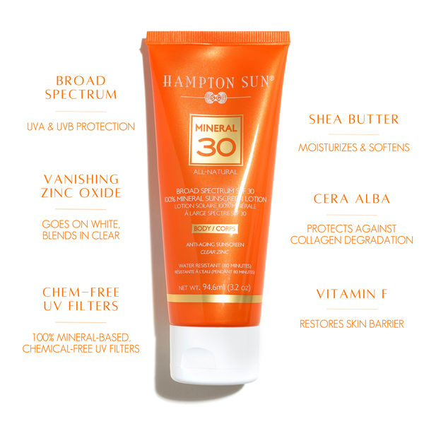 SPF 30 Anti-Aging Mineral Sunscreen Lotion -- 3.2 oz/94.6ml