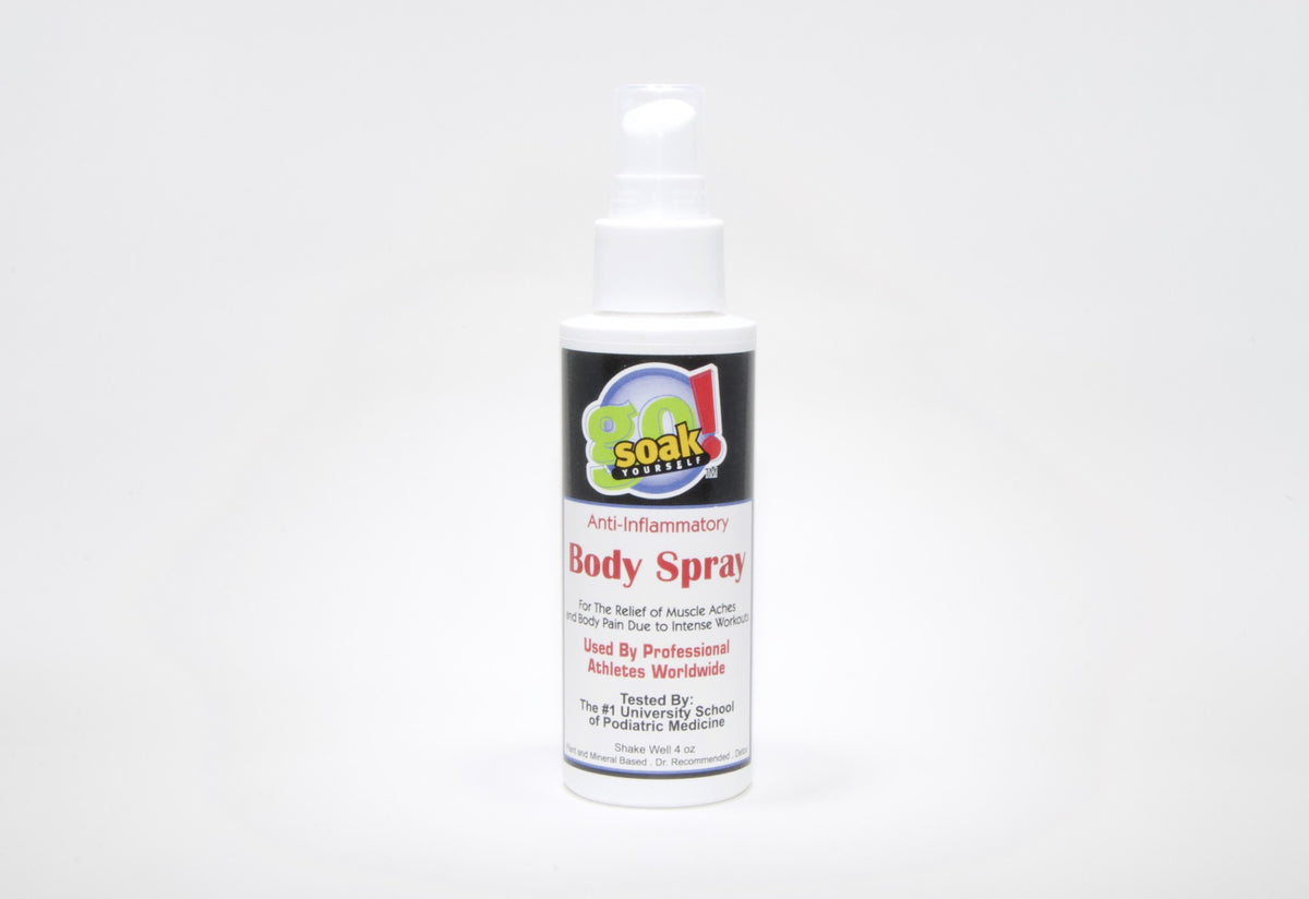 Go Soak Yourself -- Anti-Inflammatory Recovery Body Spray ** 4.0 oz