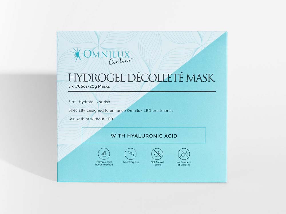 Hydrogel Neck & Decollete Mask