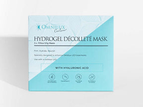 Hydrogel Neck & Decollete Mask -- With Hyaluronic Acid
