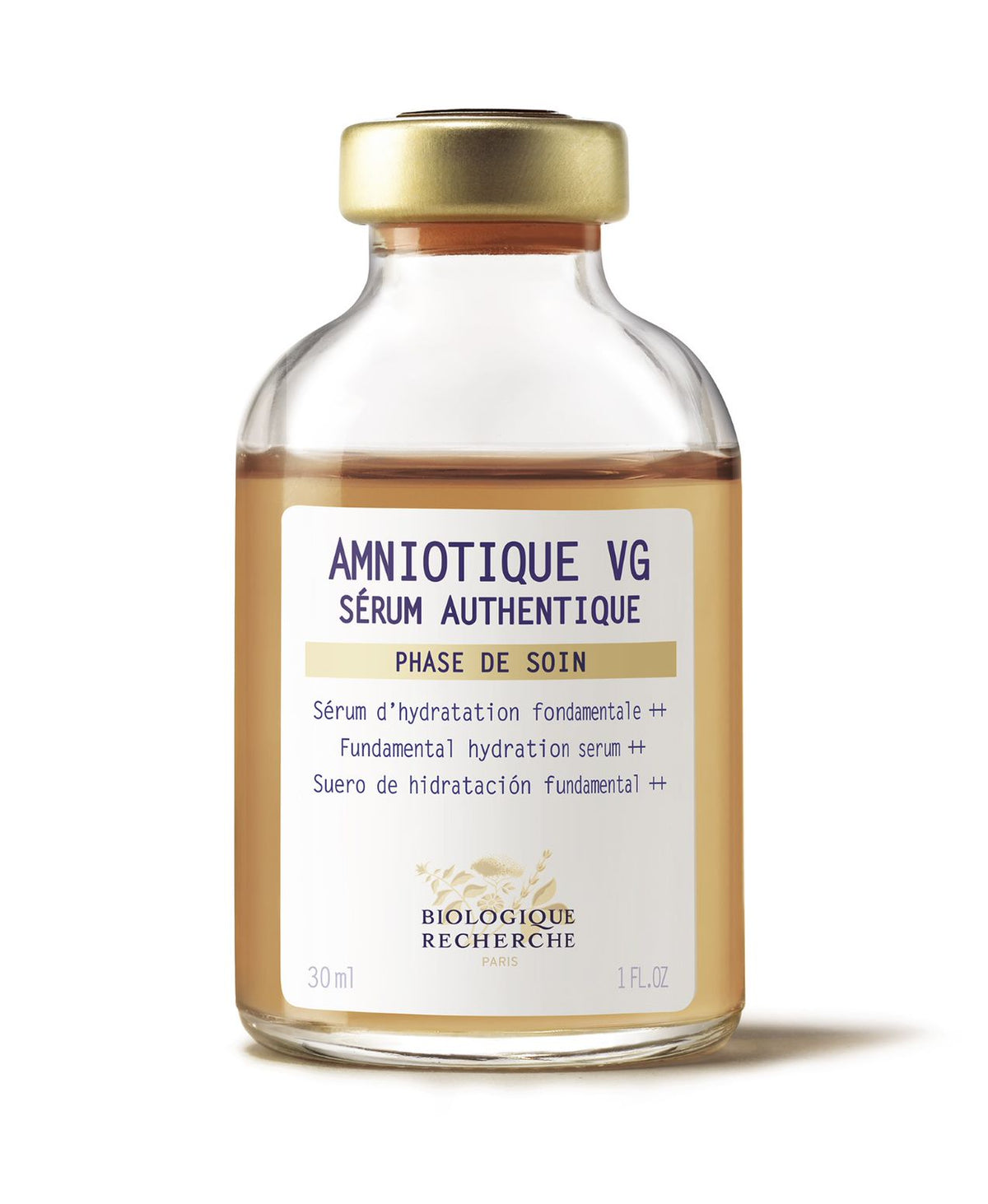 Biologique Recherche Serum Amniotique VG hydration serum for dry skin, moisturizing face serum to improve softness and skin barrier