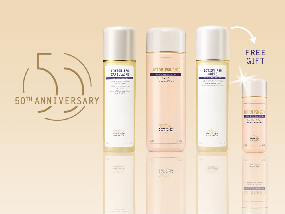 Free Lotion P50 Travel Size -50th Anniversary Special Promotion