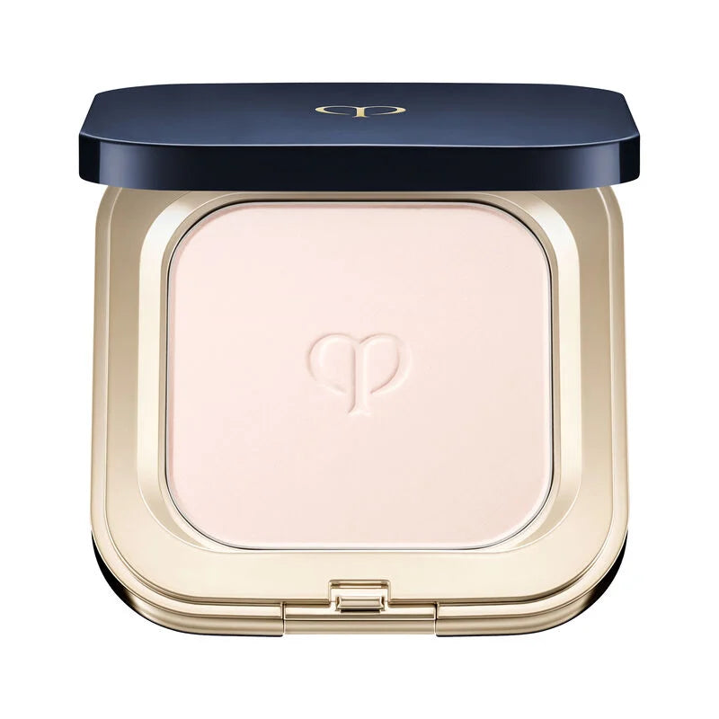 Cle de Peau Refining Pressed Powder Compact Set | Refill, Case + Puff