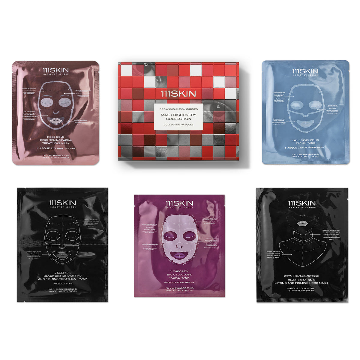 111SKIN Mask Discovery Collection 5 Set
