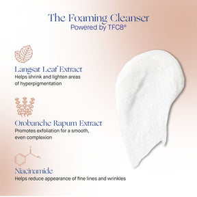 The Foaming Cleanser -- Powered with TFC8 ** 3.38fl oz/100ml