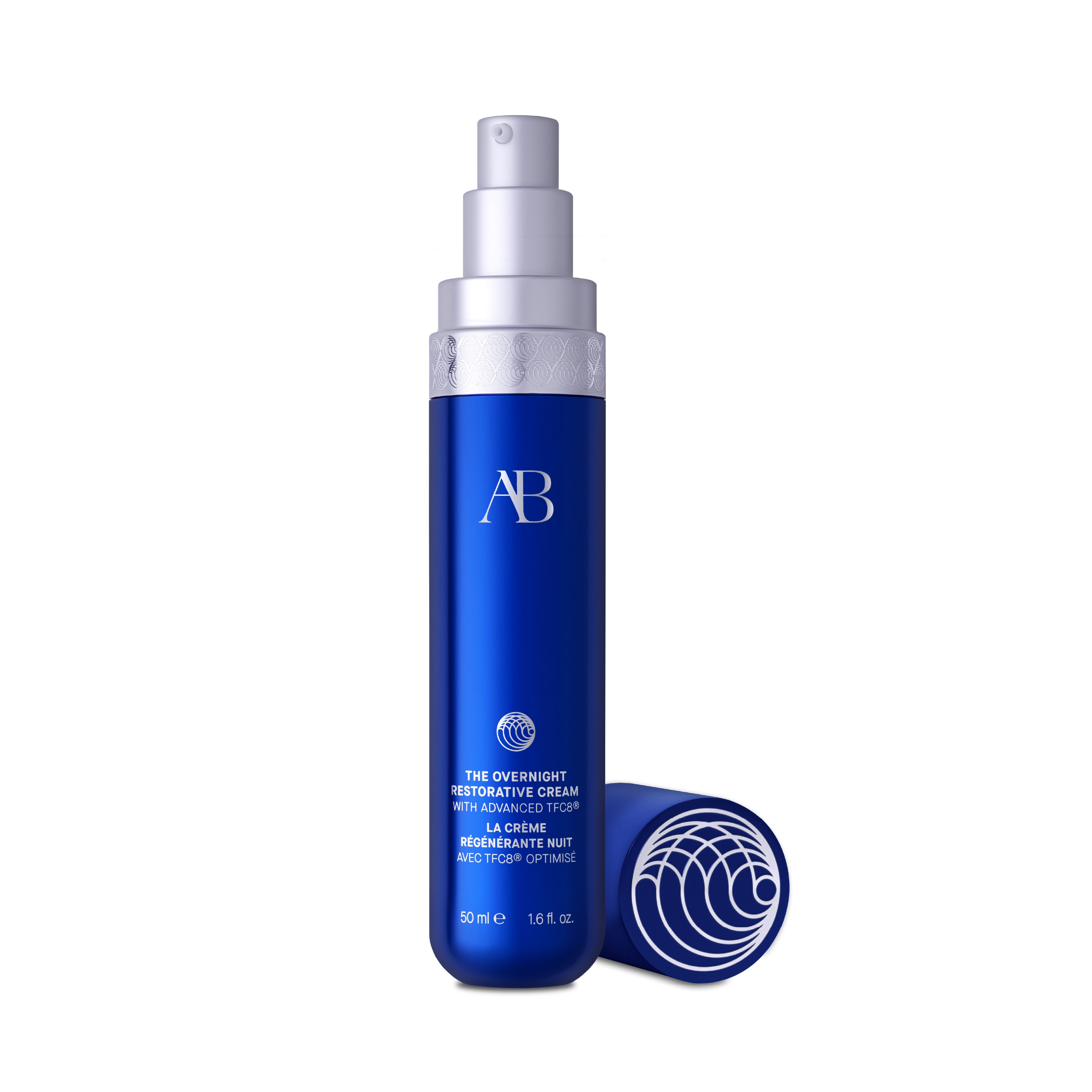 Augustinus Bader The Overnight Restorative Cream Open Blue Bottle