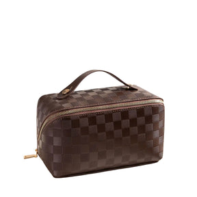 Free Portable Zippered Large Capacity Makeup Bag