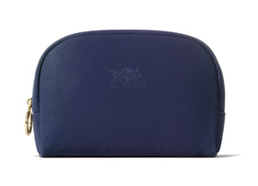 Travel Kit -- 4 Piece Travel Set ** Champagne or Blue Suede Zippered Case