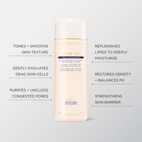 Biologique Recherche Lotion P50V exfoliating toner for dry and dehydrated skin, hydrating face toner to smooth texture and support skin balance
