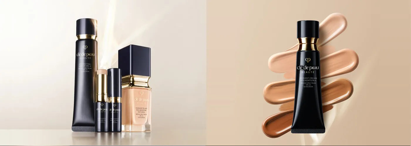 Cle de Peau Beaute Makeup. Concealer, Foundation, Lipsticks, Primers, Bronzers