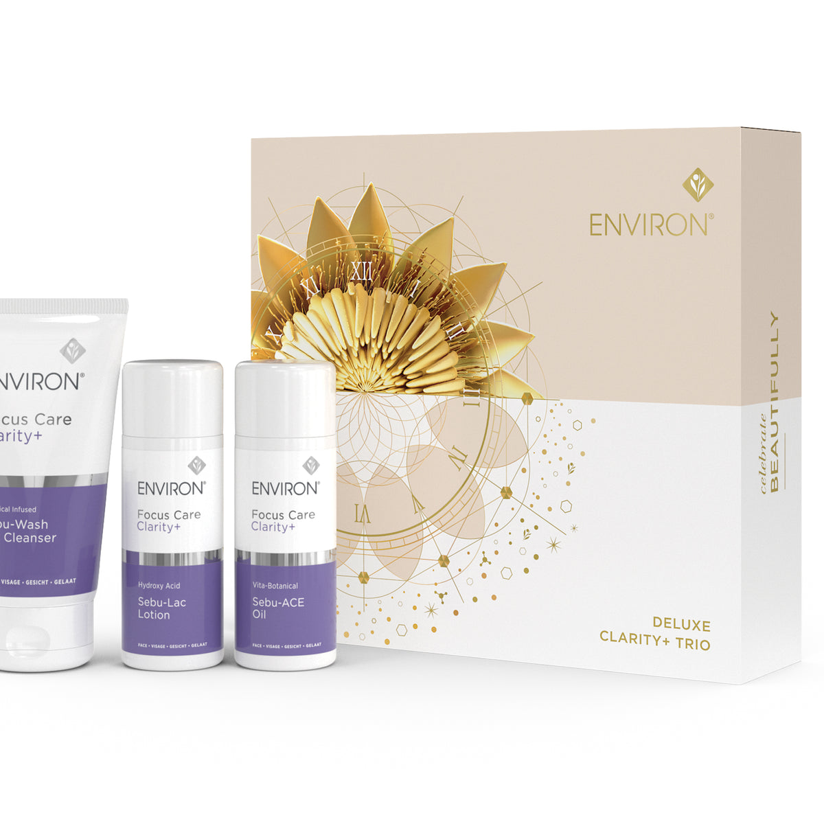 Environ Focus Care Clarity + | Deluxe Trio | Free 40ml Super Sizes