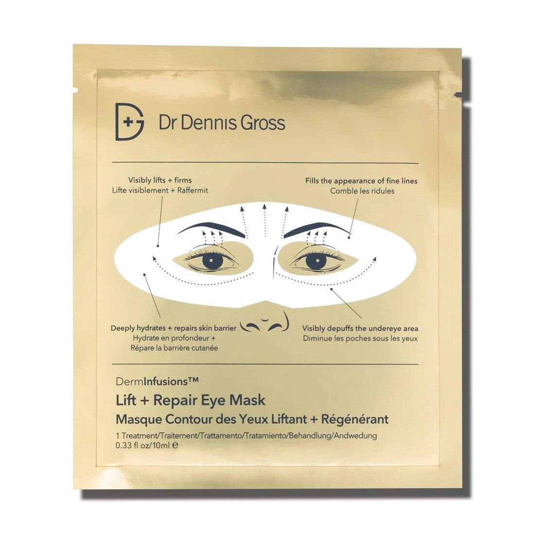 Derminfusions -- Lift + Repair Eye Mask