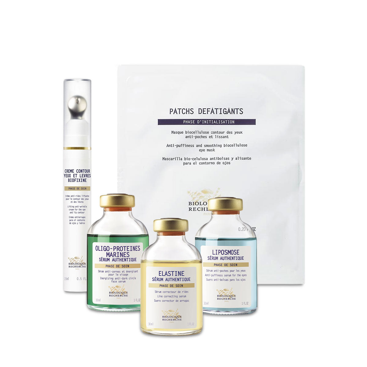 Biologique Recherche Eye Care Bundle 3 Serums +Masque + Eye Cream