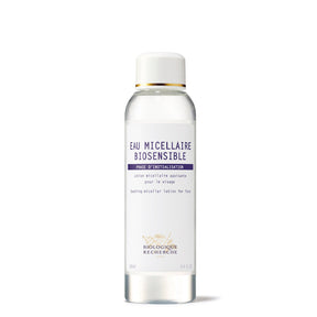 What is Biologique Recherche Eau Micellaire Biosensible? A gentle exfoliator that instantly captures impurities and removes traces of makeup from the skin. An excellent face lotion to easily remove makeup at the end of the day without irritation.