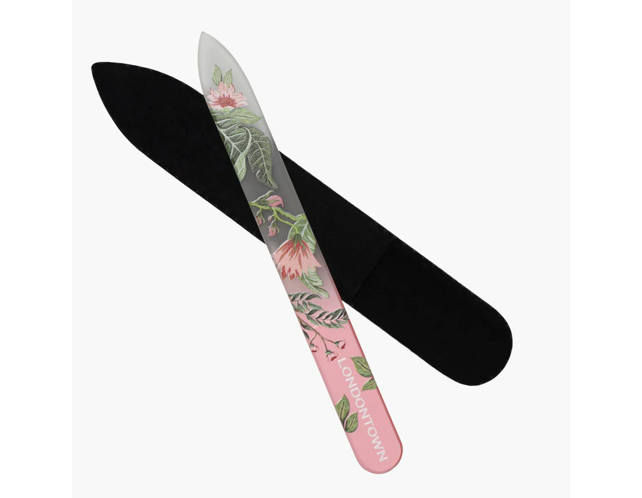 Londonttown Glass Nail File with velvet case