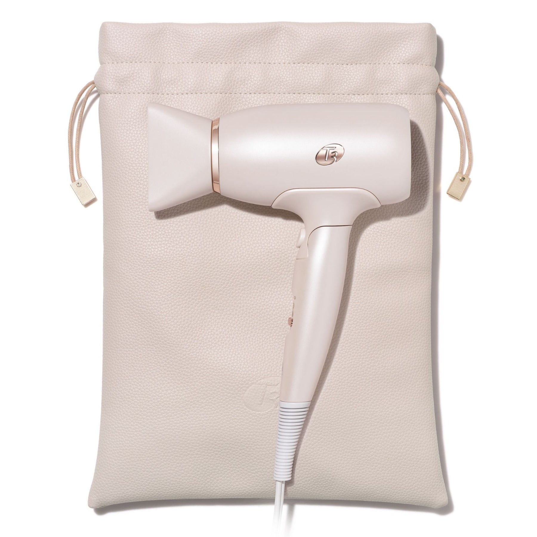 T3 Afar Travel Dryer Side view with Pouch