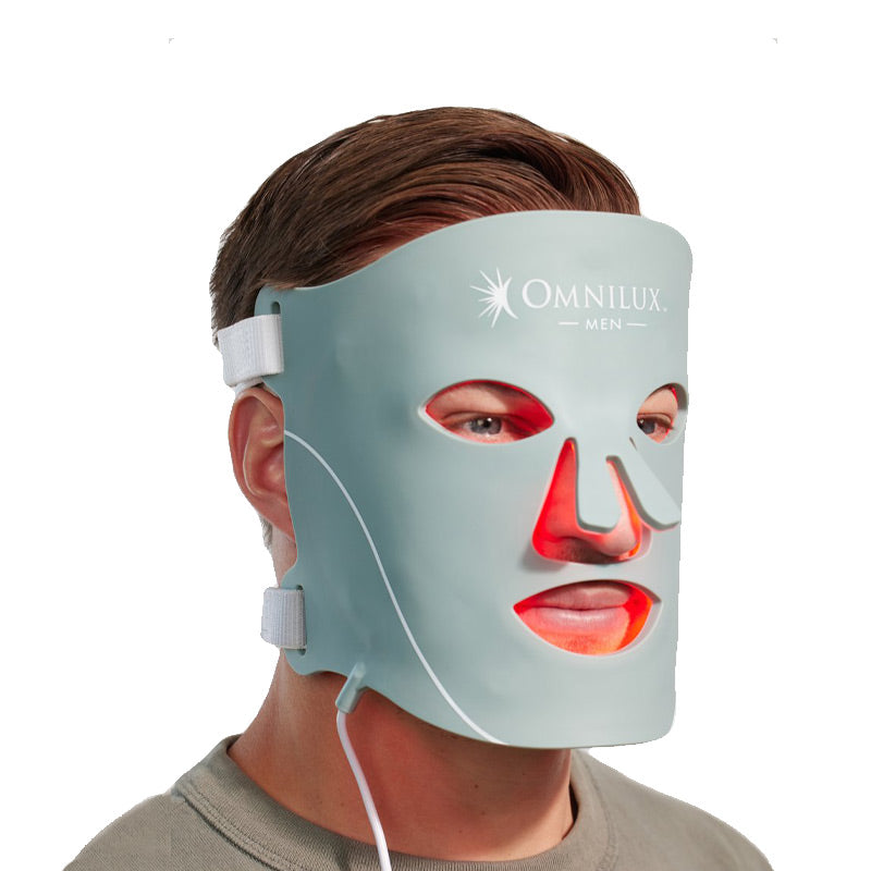 Omnilux Men LED Face Mask | Men's Skin Rejuvenation