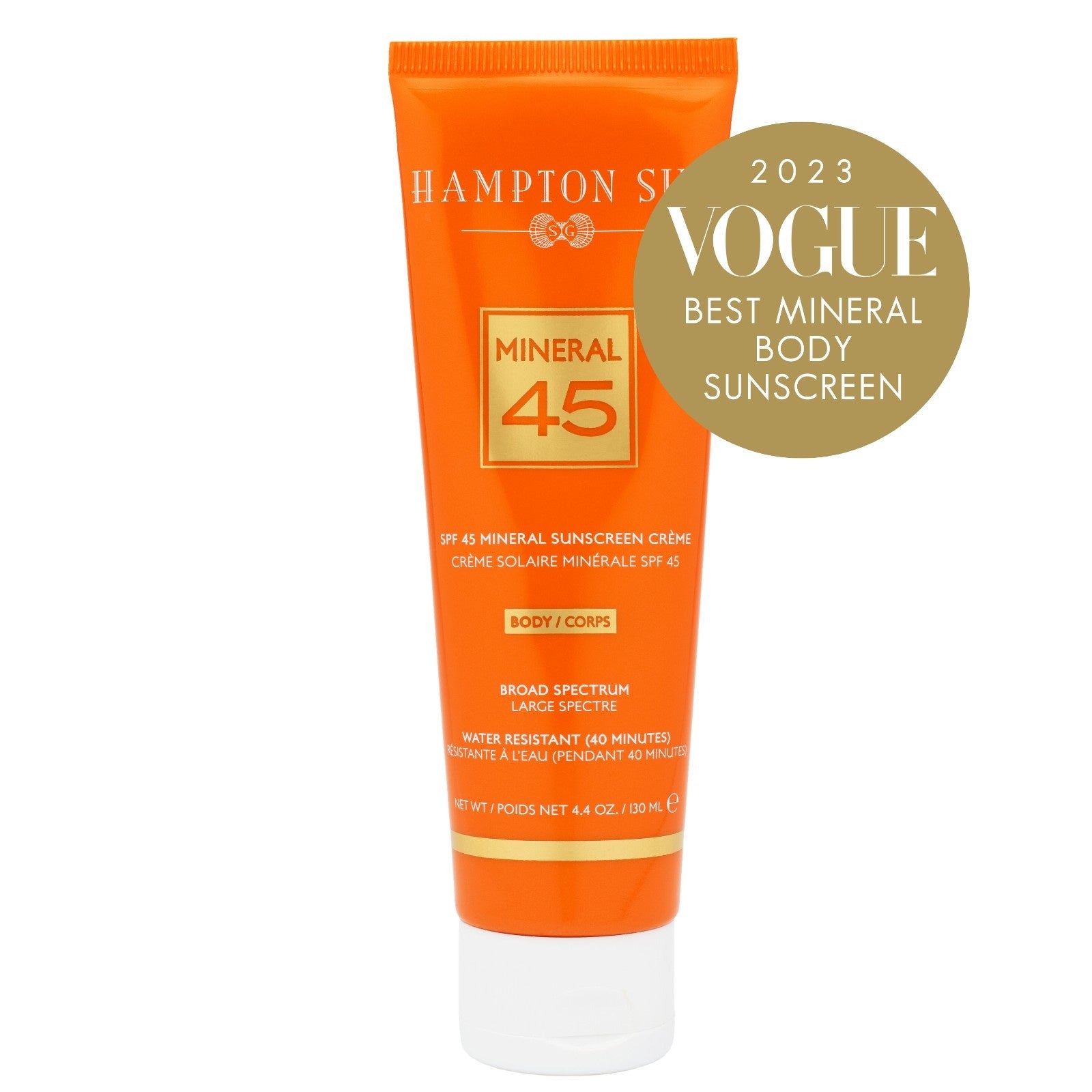 SPF 45 Mineral Sunscreen Creme