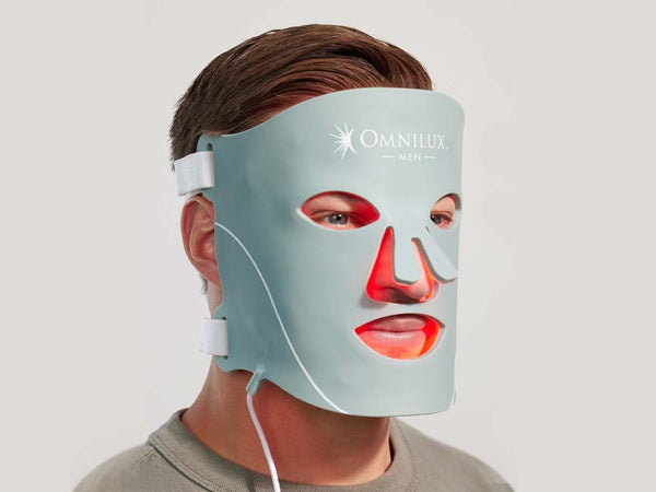 Omnilux Men LED Face Mask | Men's Skin Rejuvenation