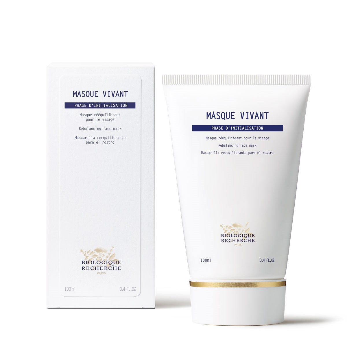 What is Biologique Recherche Masque Vivant? A Rebalancing Purifying Face Mask to decongest, tone and brighten skin.