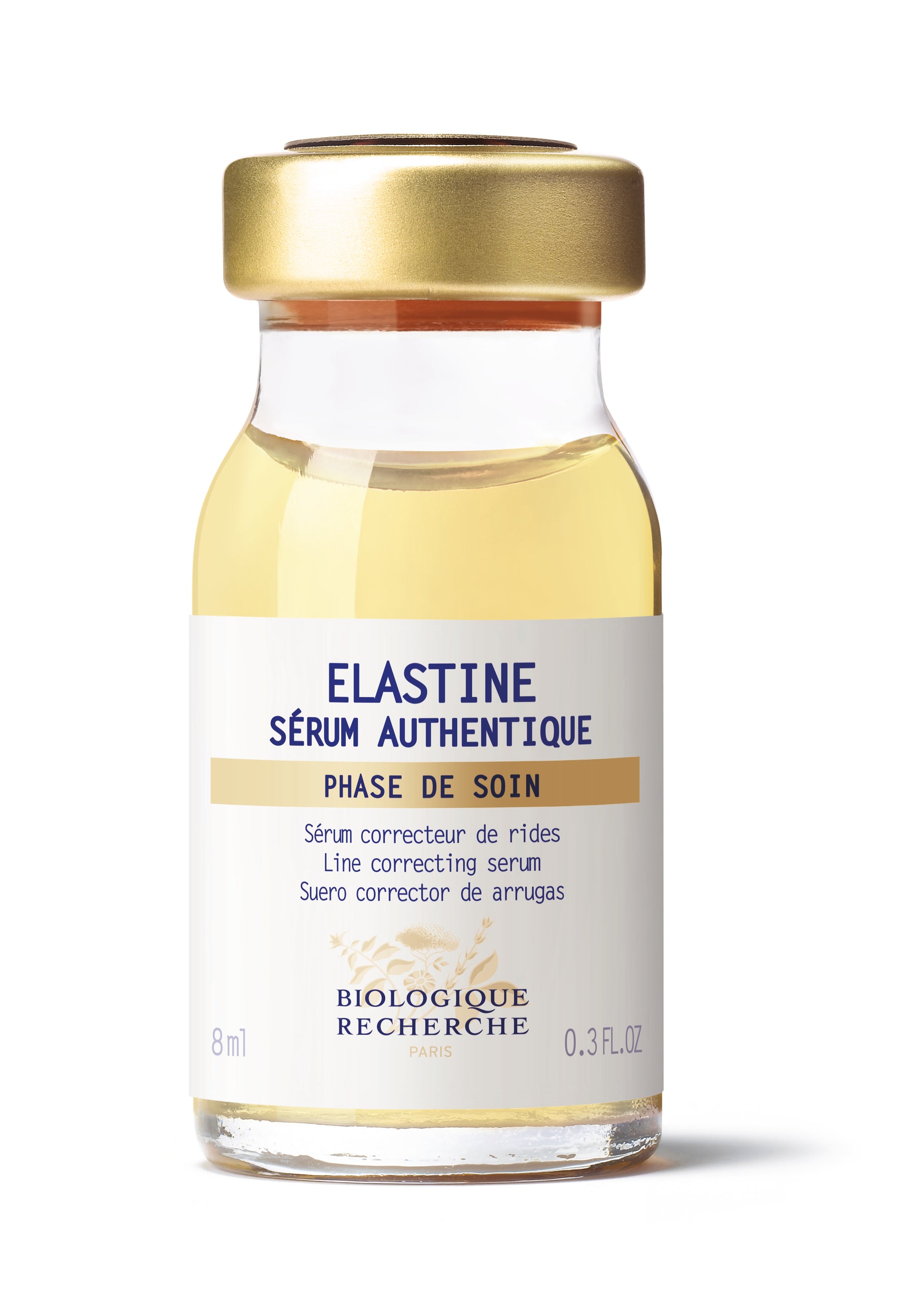 Biologique Recherche Serum Elastine anti-aging face serum for wrinkles and fine lines, firming and hydrating elasticity treatment