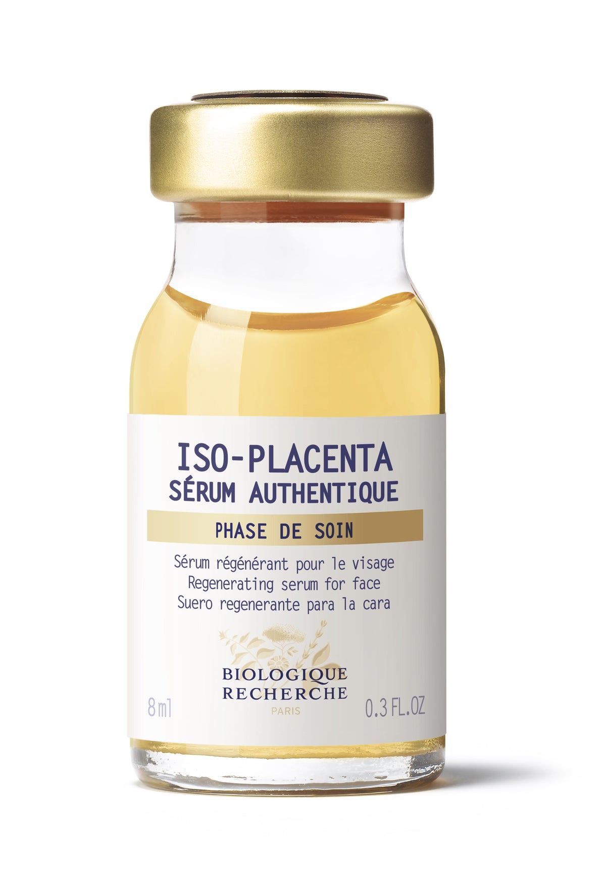 Biologique Recherche Serum ISO-Placenta acne scar treatment serum, regenerating face serum to repair damaged skin and fade blemish marks