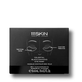 Celestial Black Diamond Eye Mask -- Box of 8