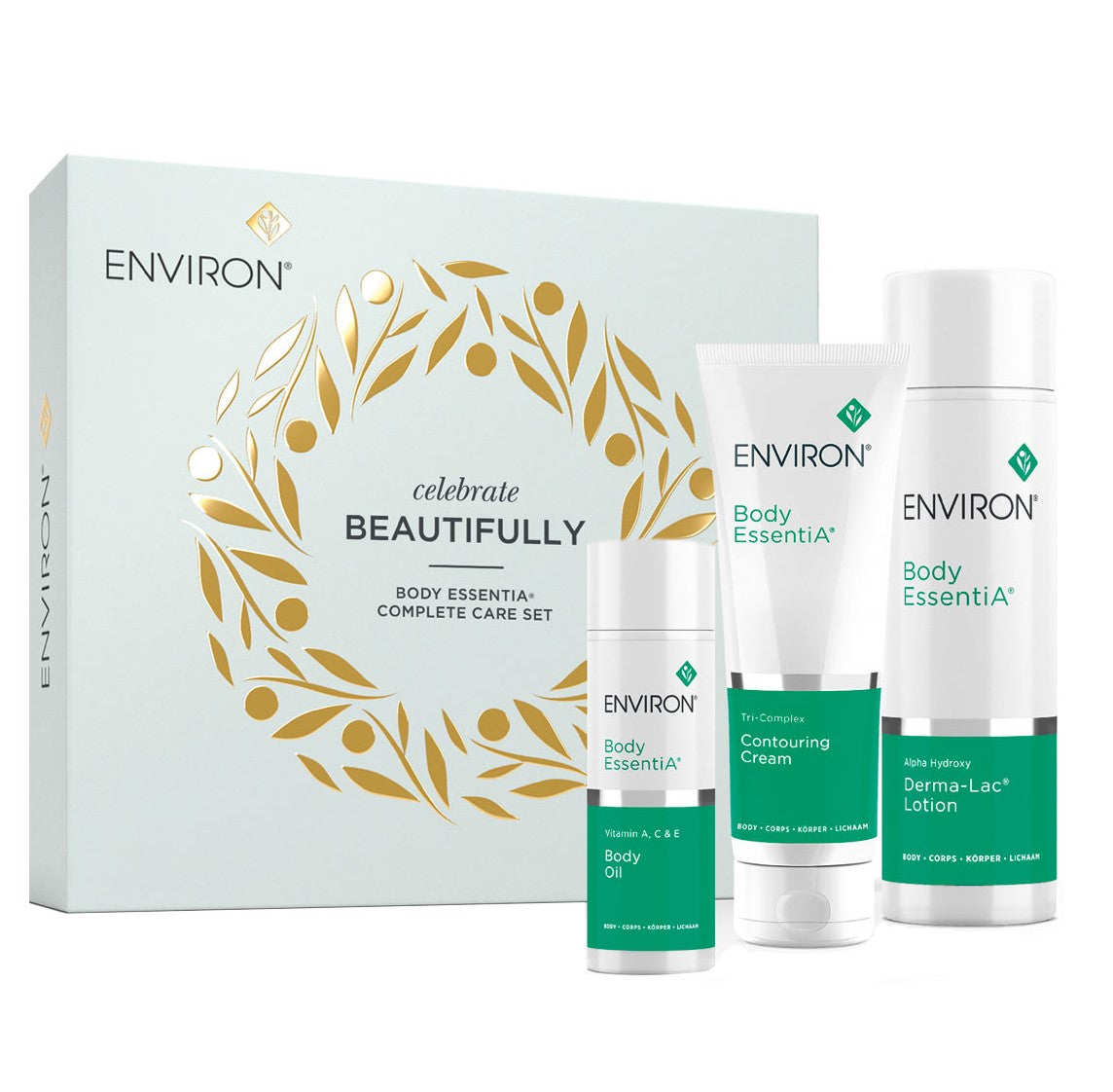Body EssentiA Complete Care Set -- Holiday Gift Set ** Free Derma Lac Lotion