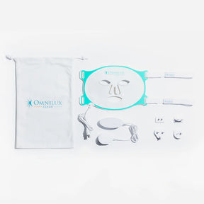 Omnilux Clear | Acne -- Flexible LED Face Mask