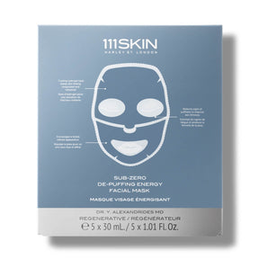 Sub Zero De-Puffing Energy Facial Mask -- Box of 5