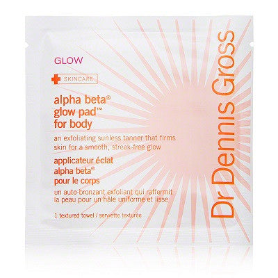Dr Dennis Gross Glow pads - An exfoliating sunless toner